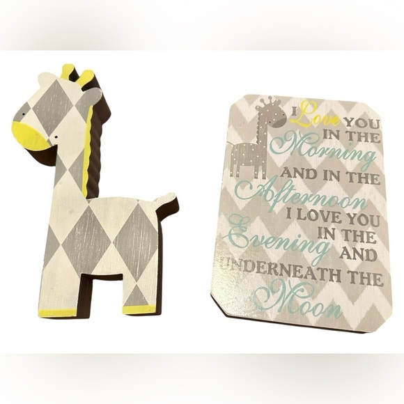 Hobby Lobby Neutral Nursery Decor Set​​ - Picture 3 of 7